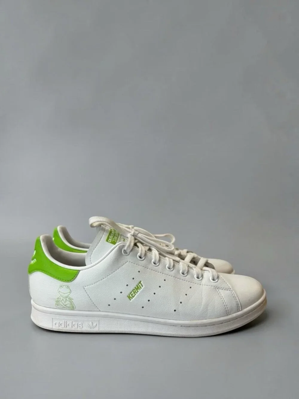 Adidas Stan Smith Disney Kermit The Frog Men's Sneakers Size 11.5 Shoes Muppets